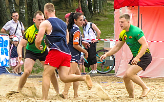 Rugbyści opanowali olsztyńską plażę